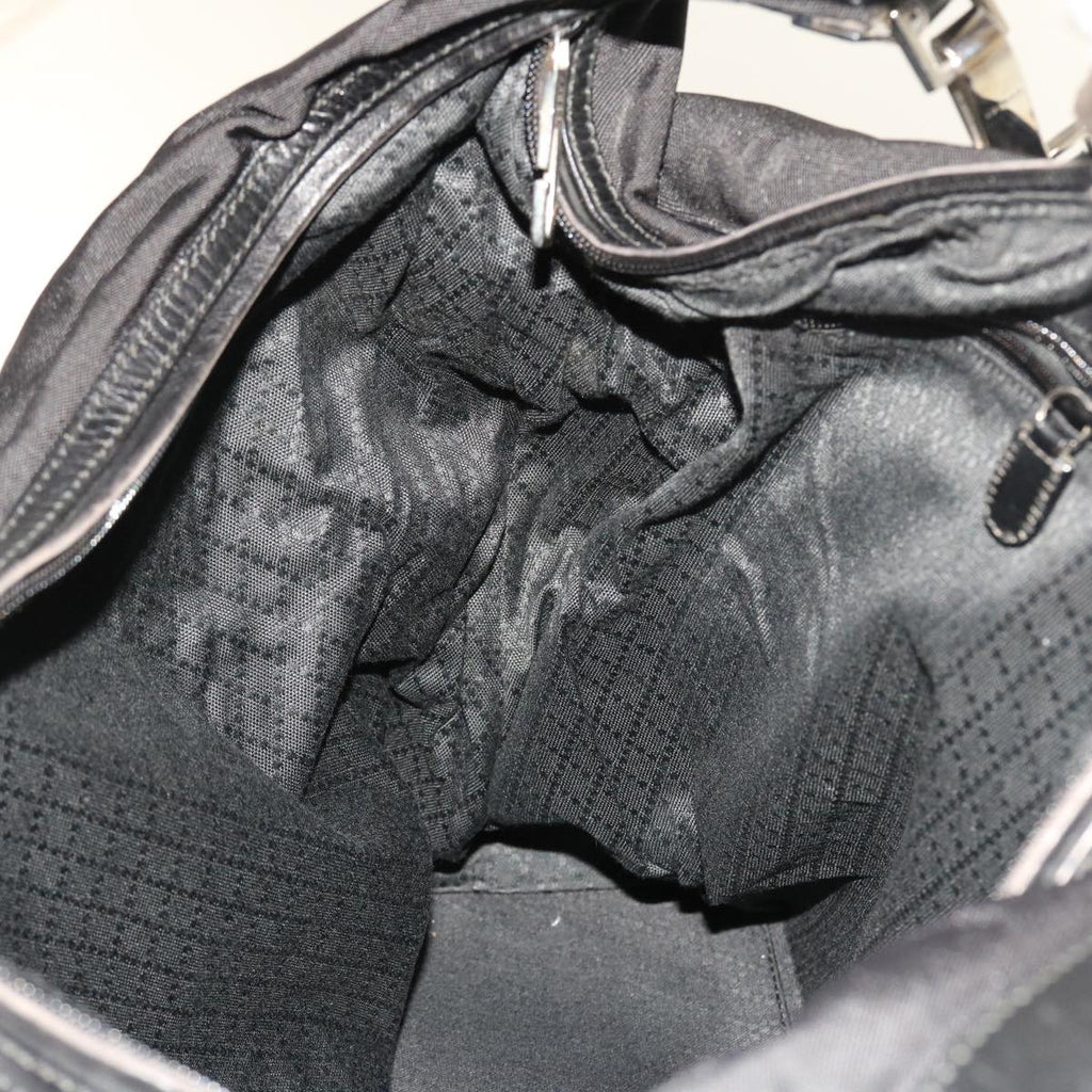 GUCCI Shoulder Bag Nylon Black am5013