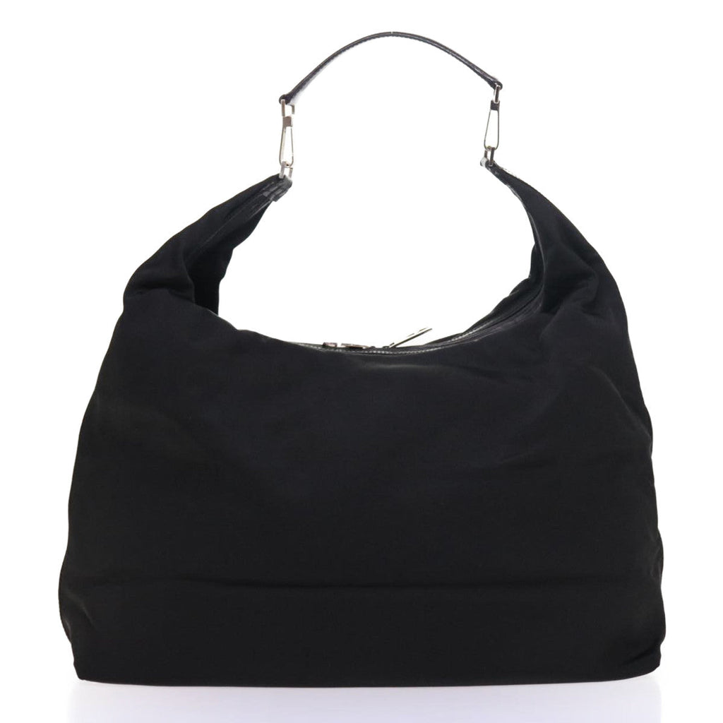 GUCCI Shoulder Bag Nylon Black am5013