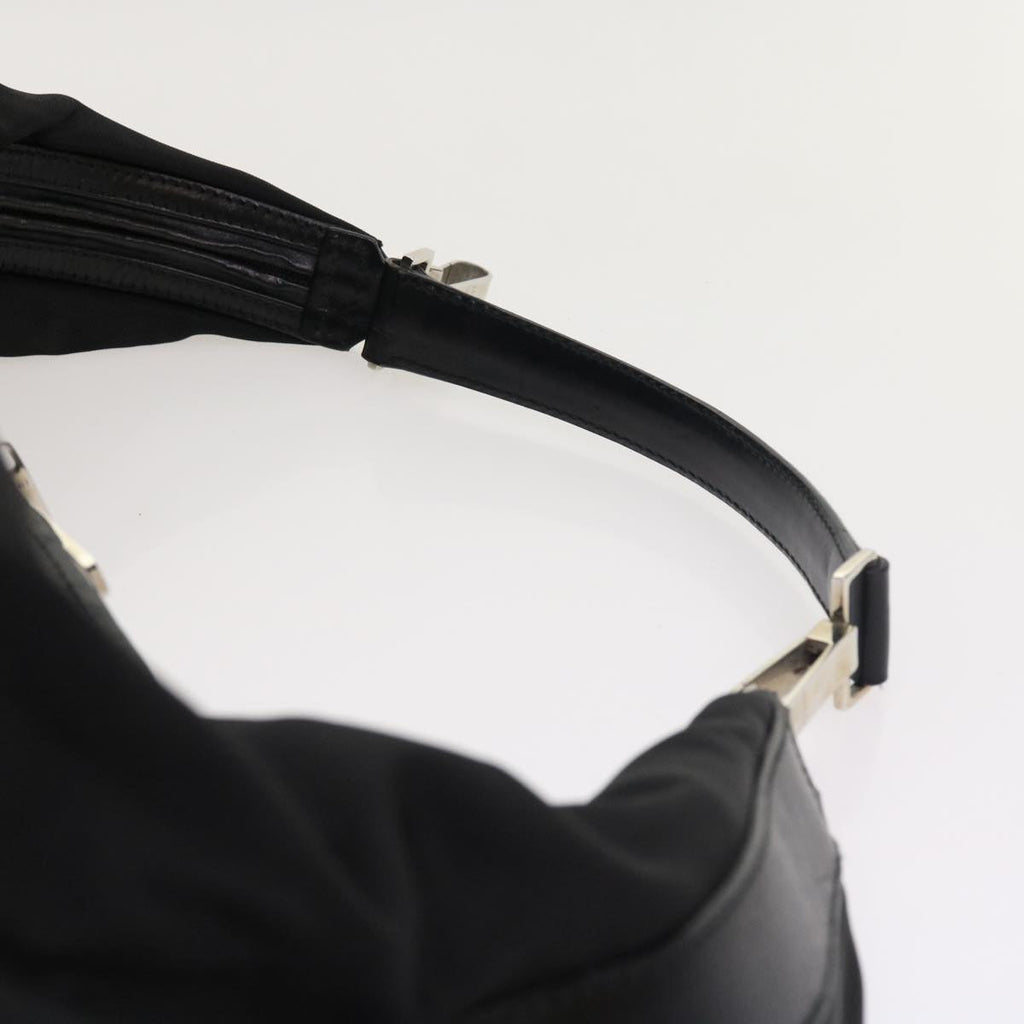 GUCCI Shoulder Bag Nylon Black am5013