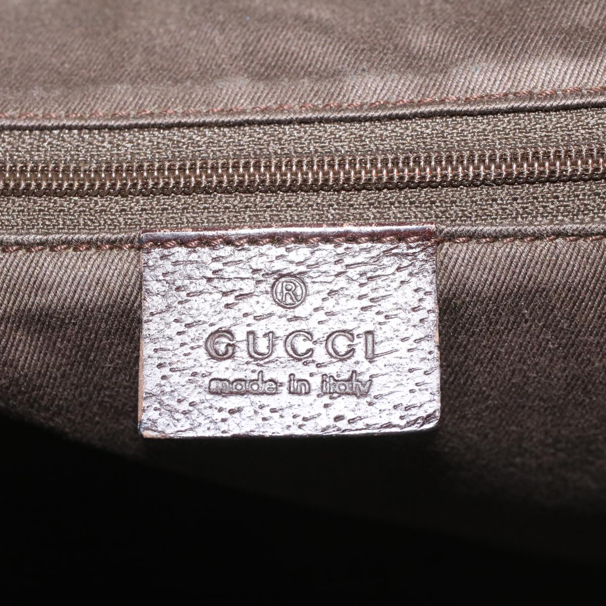 GUCCI GG Canvas Tote Bag Beige 113017 am5049