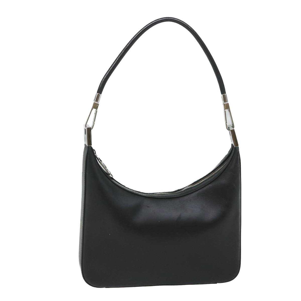 GUCCI Shoulder Bag Leather Black 001 3812 am5115