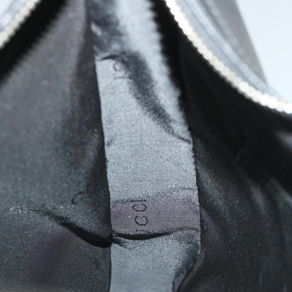 GUCCI Shoulder Bag Leather Black 001 3812 am5115