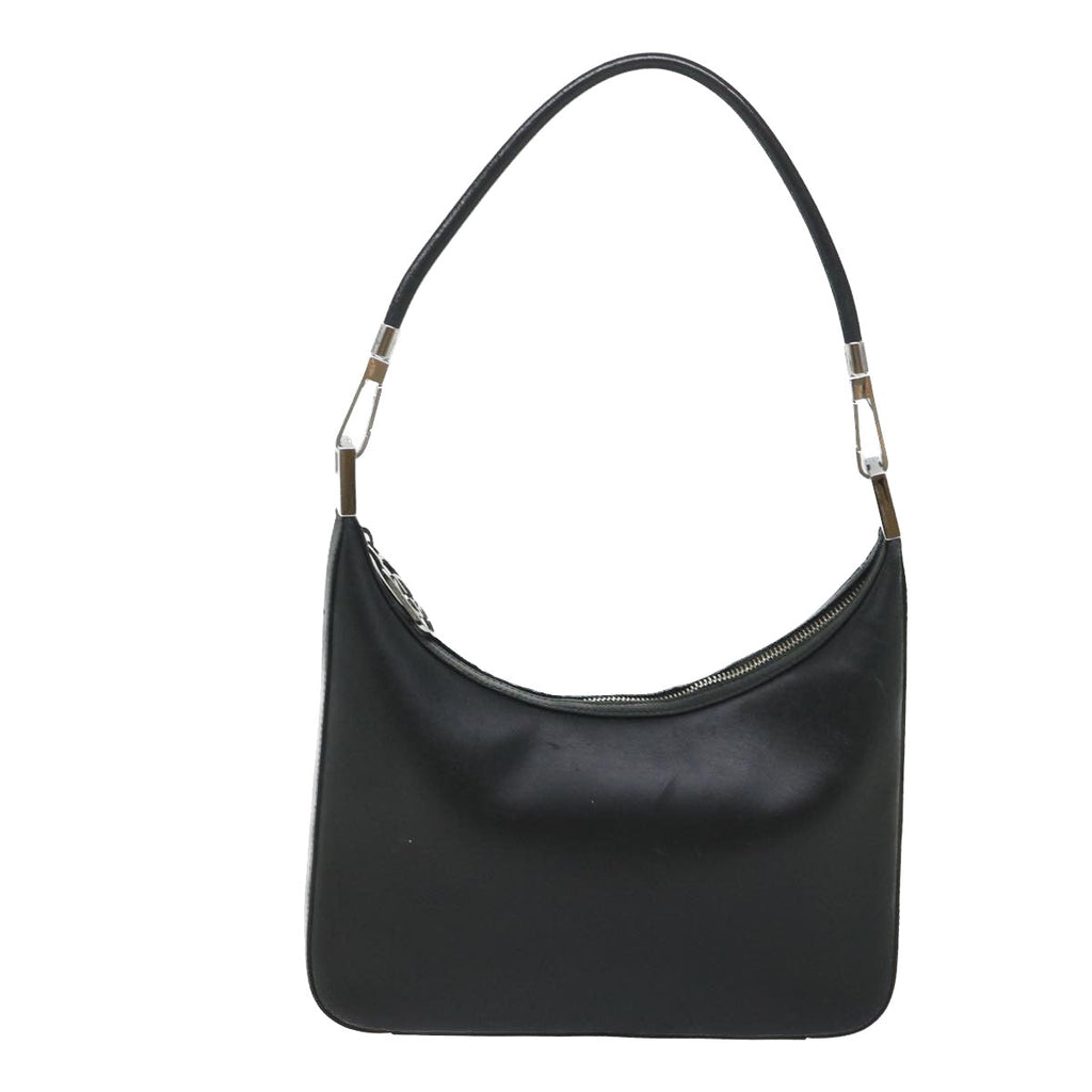 GUCCI Shoulder Bag Leather Black 001 3812 am5115