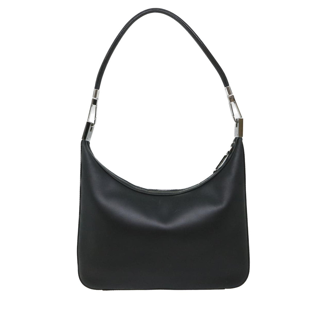 GUCCI Shoulder Bag Leather Black 001 3812 am5115