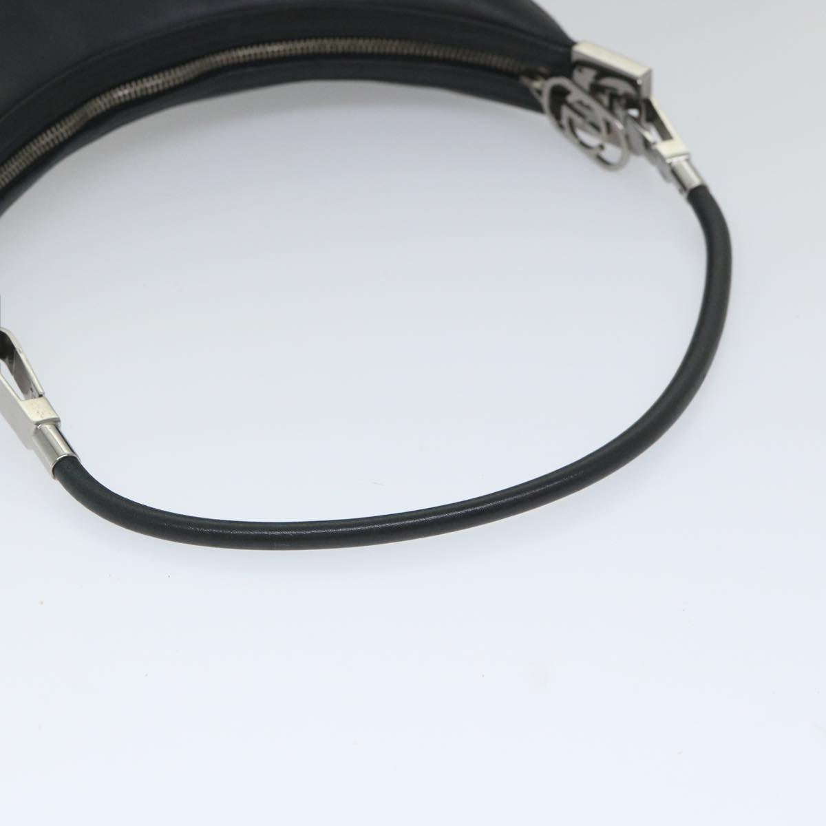 GUCCI Shoulder Bag Leather Black 001 3812 am5115