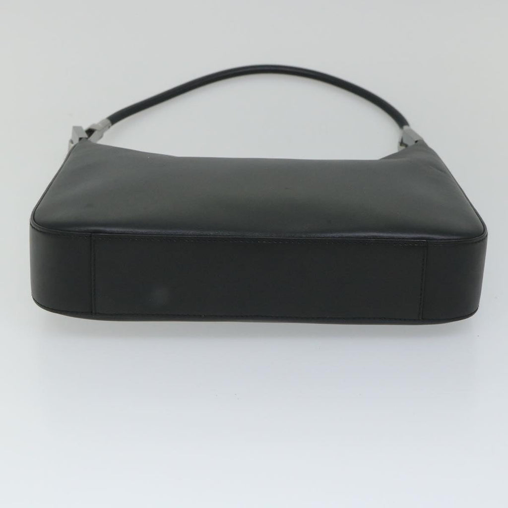GUCCI Shoulder Bag Leather Black 001 3812 am5115