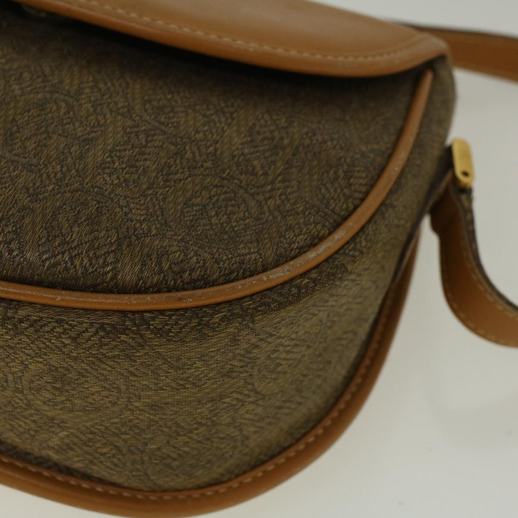 GUCCI Shoulder Bag Coated Canvas Brown 007 58 0074 am5132