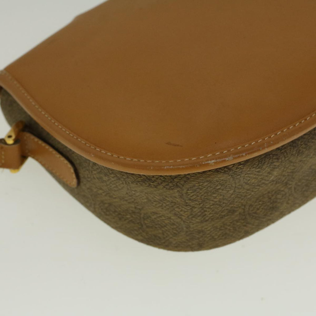 GUCCI Shoulder Bag Coated Canvas Brown 007 58 0074 am5132