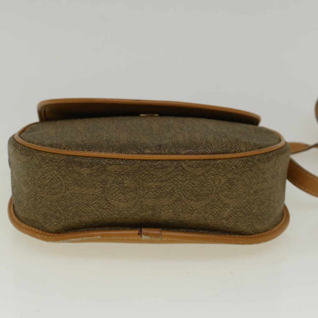 GUCCI Shoulder Bag Coated Canvas Brown 007 58 0074 am5132