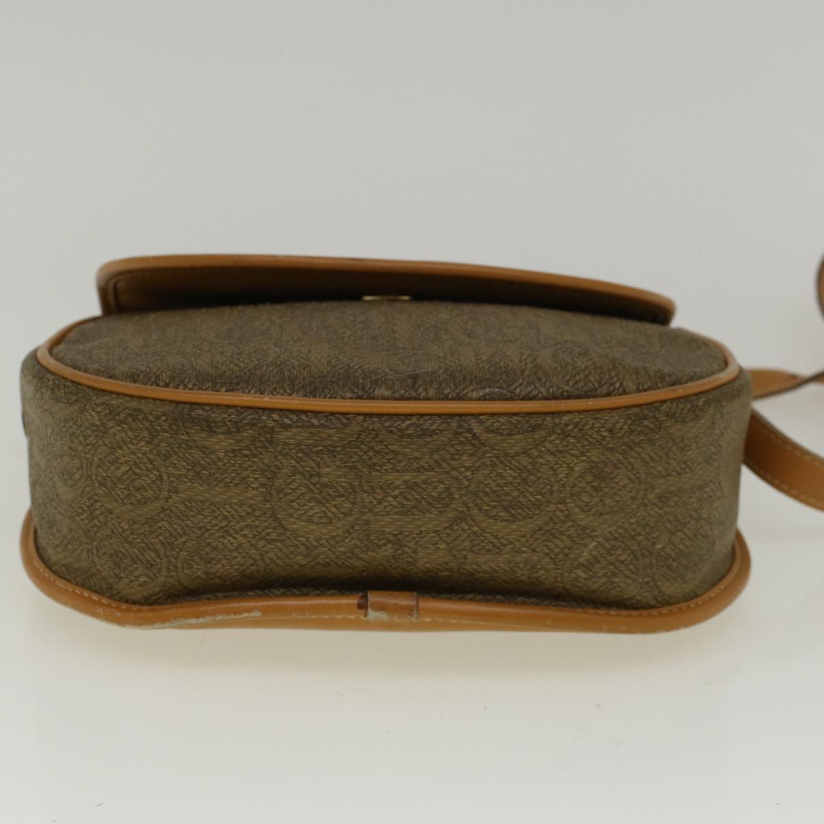 GUCCI Shoulder Bag Coated Canvas Brown 007 58 0074 am5132