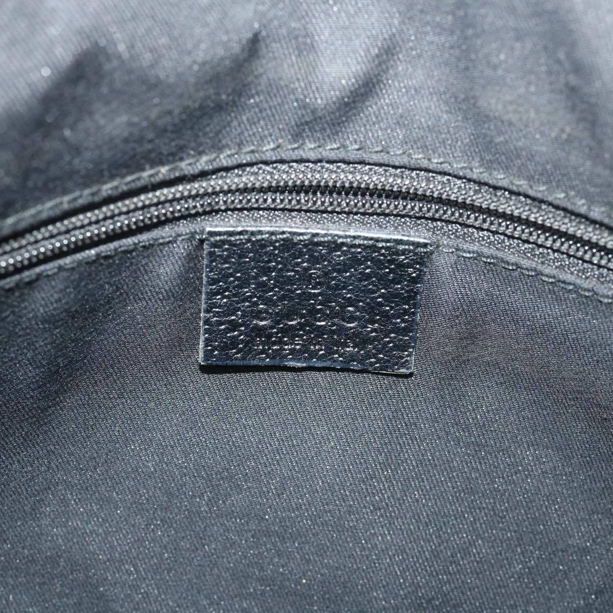 GUCCI GG Canvas Shoulder Bag Black 1210232 am5135