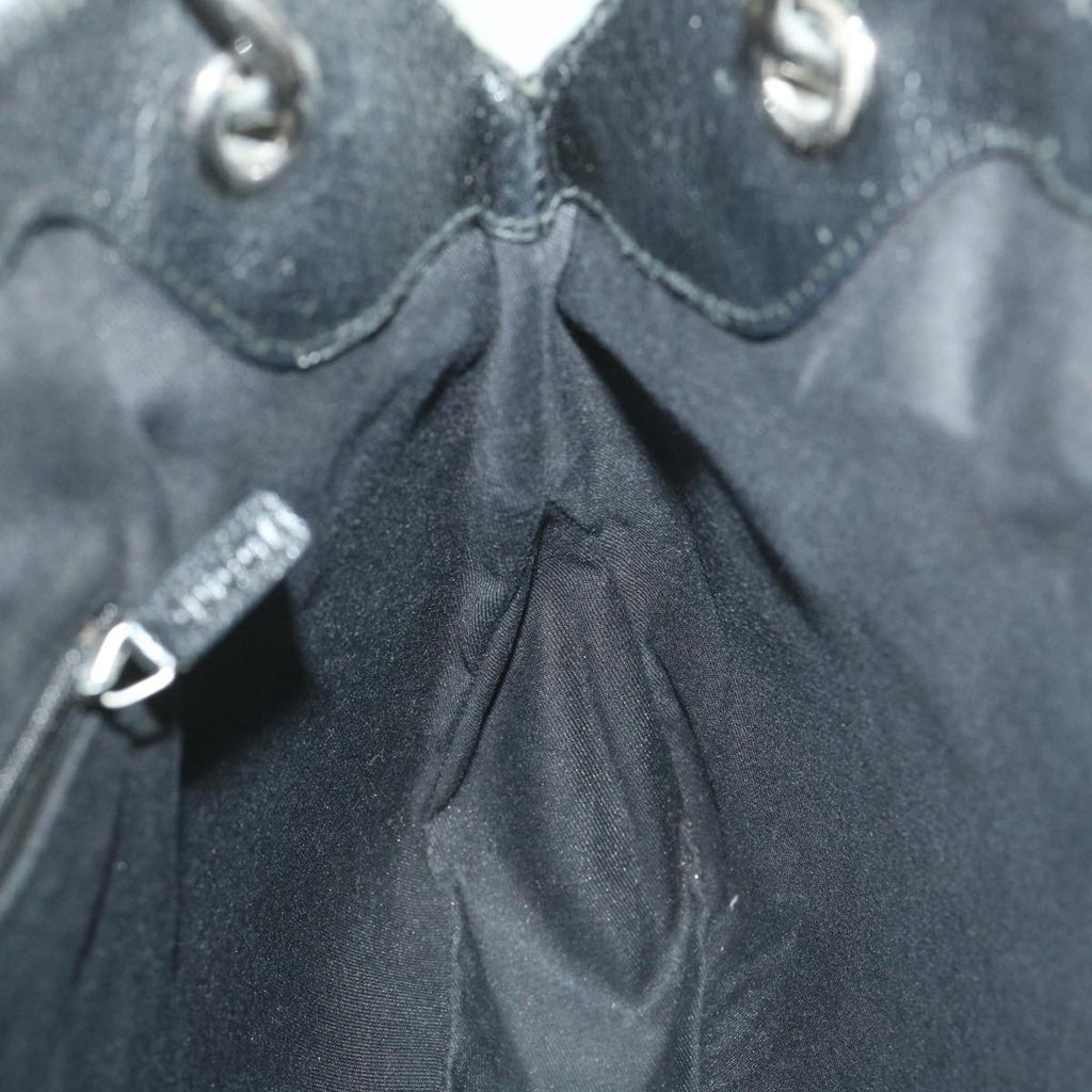 GUCCI GG Canvas Shoulder Bag Black 1210232 am5135