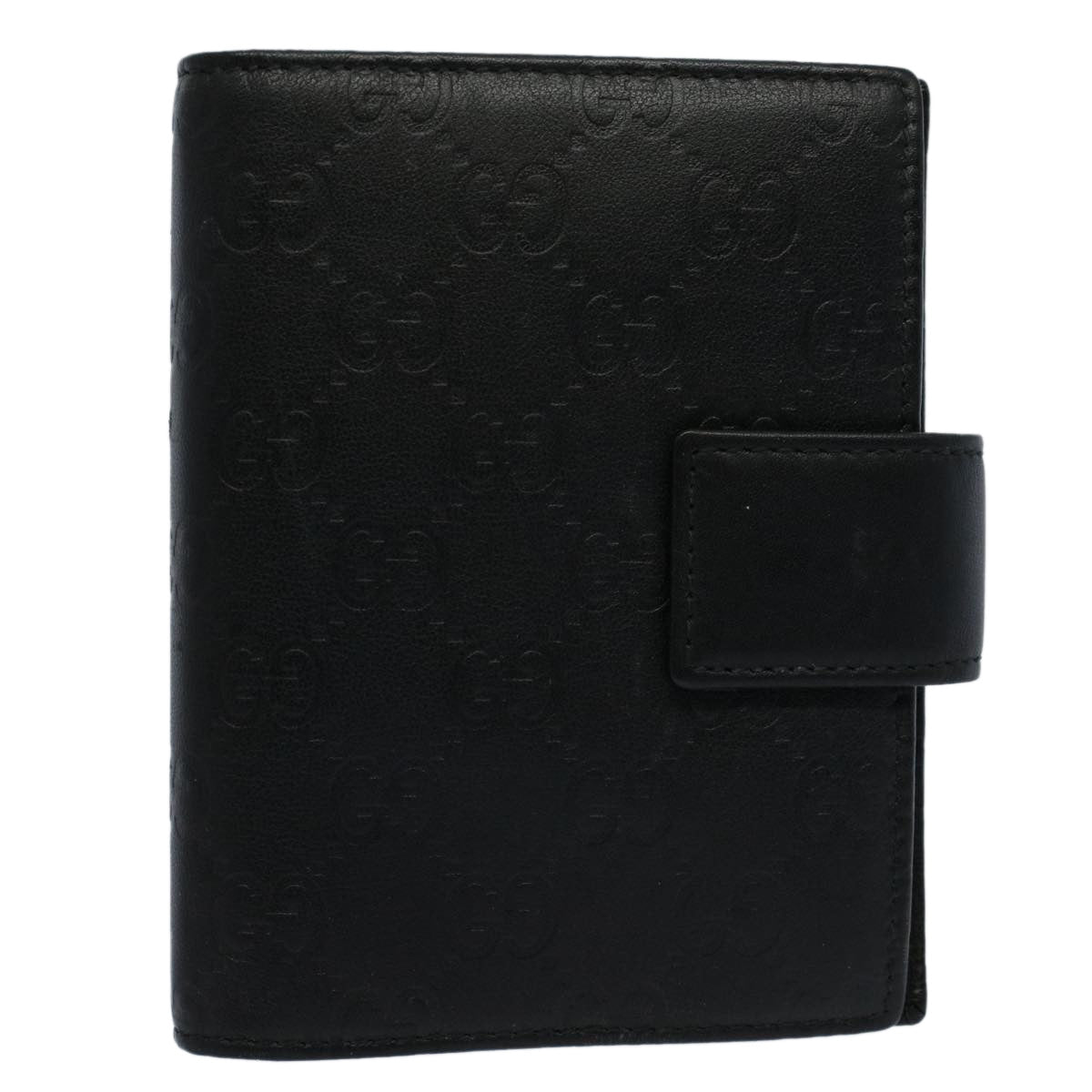 GUCCI GG Canvas Day Planner Cover Black 115240 am5159