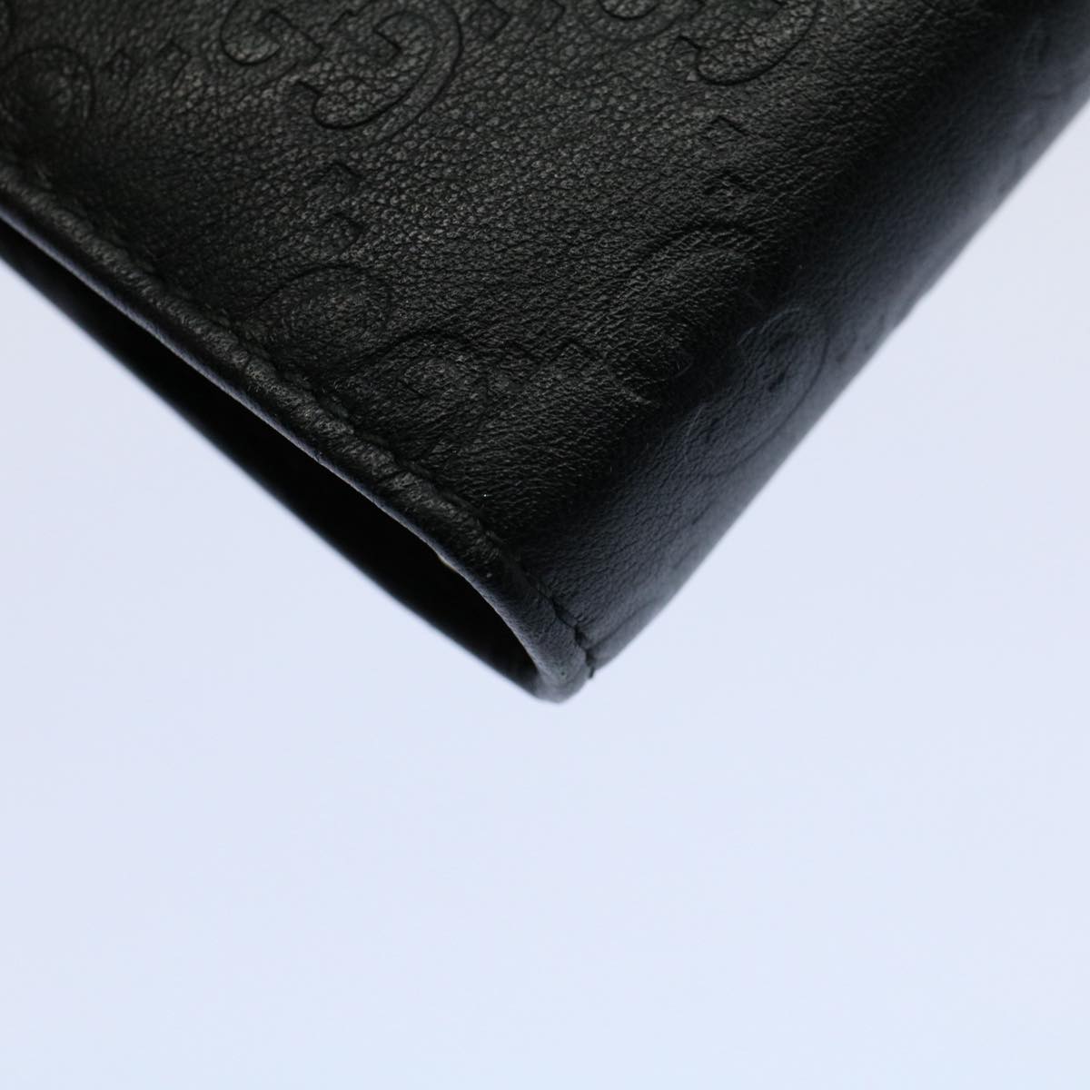 GUCCI GG Canvas Day Planner Cover Black 115240 am5159