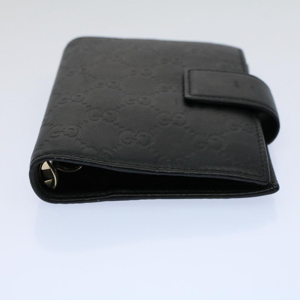 GUCCI GG Canvas Day Planner Cover Black 115240 am5159