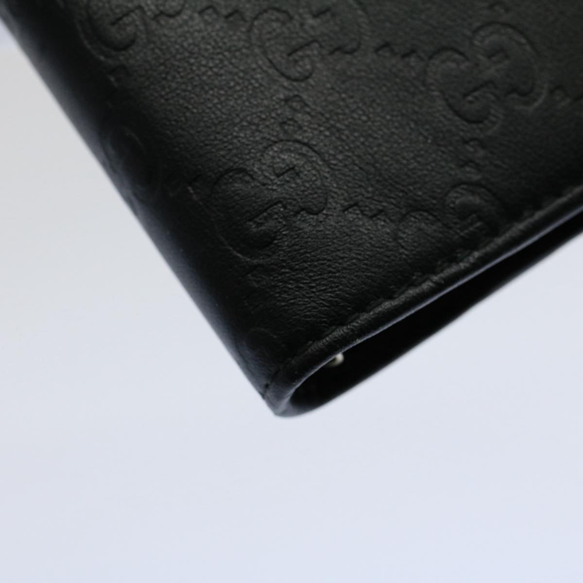 GUCCI GG Canvas Day Planner Cover Black 115240 am5159