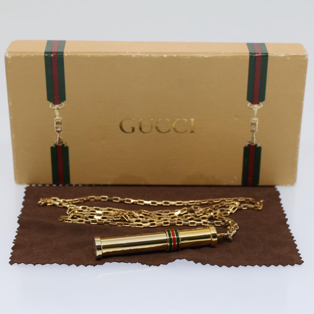 GUCCI Necklace Gold Tone am5166