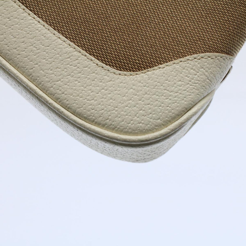 GUCCI Jackie Shoulder Bag Canvas Leather Beige 007 2039 am5181