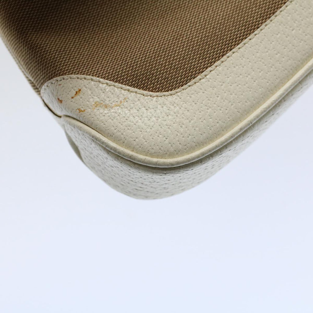 GUCCI Jackie Shoulder Bag Canvas Leather Beige 007 2039 am5181
