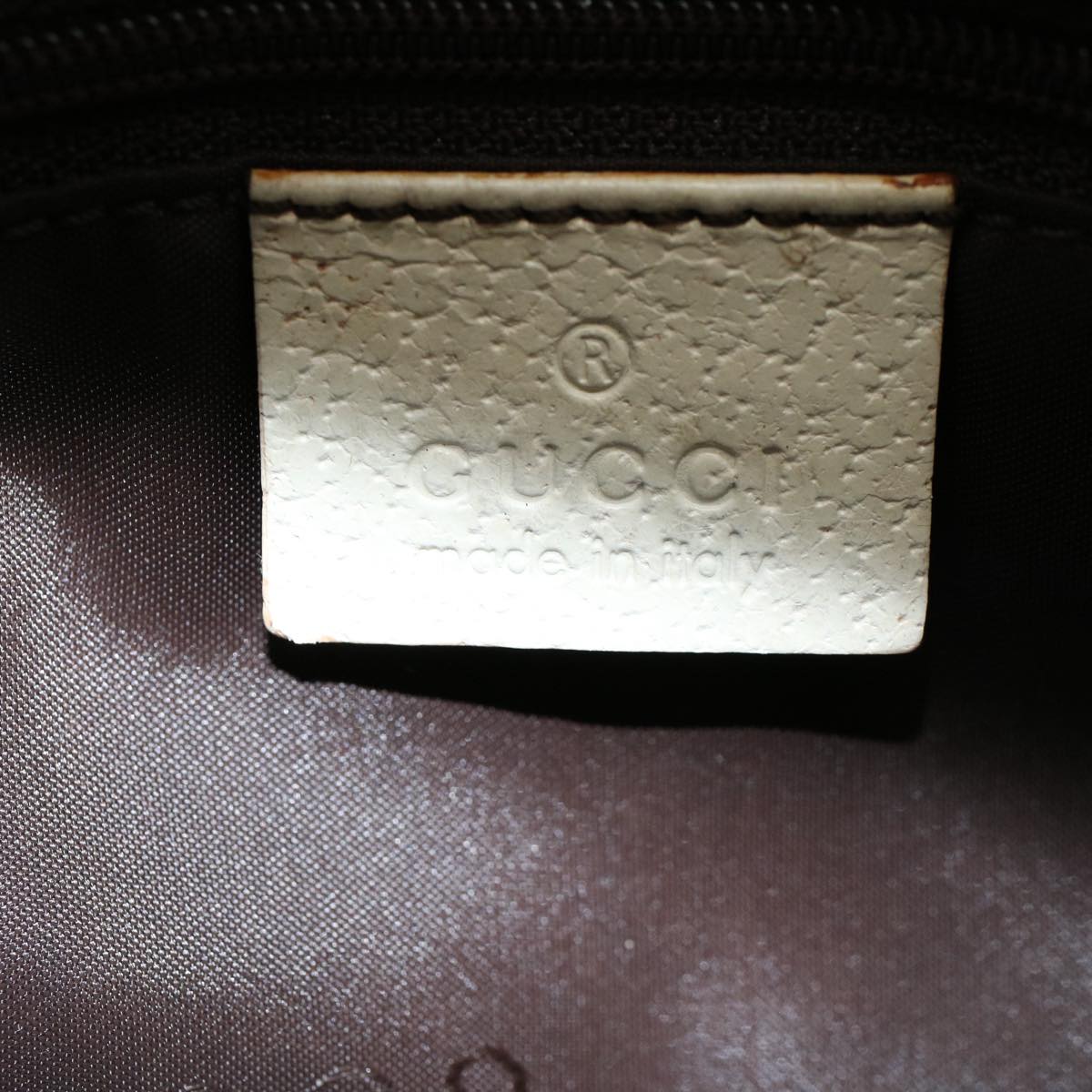 GUCCI Jackie Shoulder Bag Canvas Leather Beige 007 2039 am5181