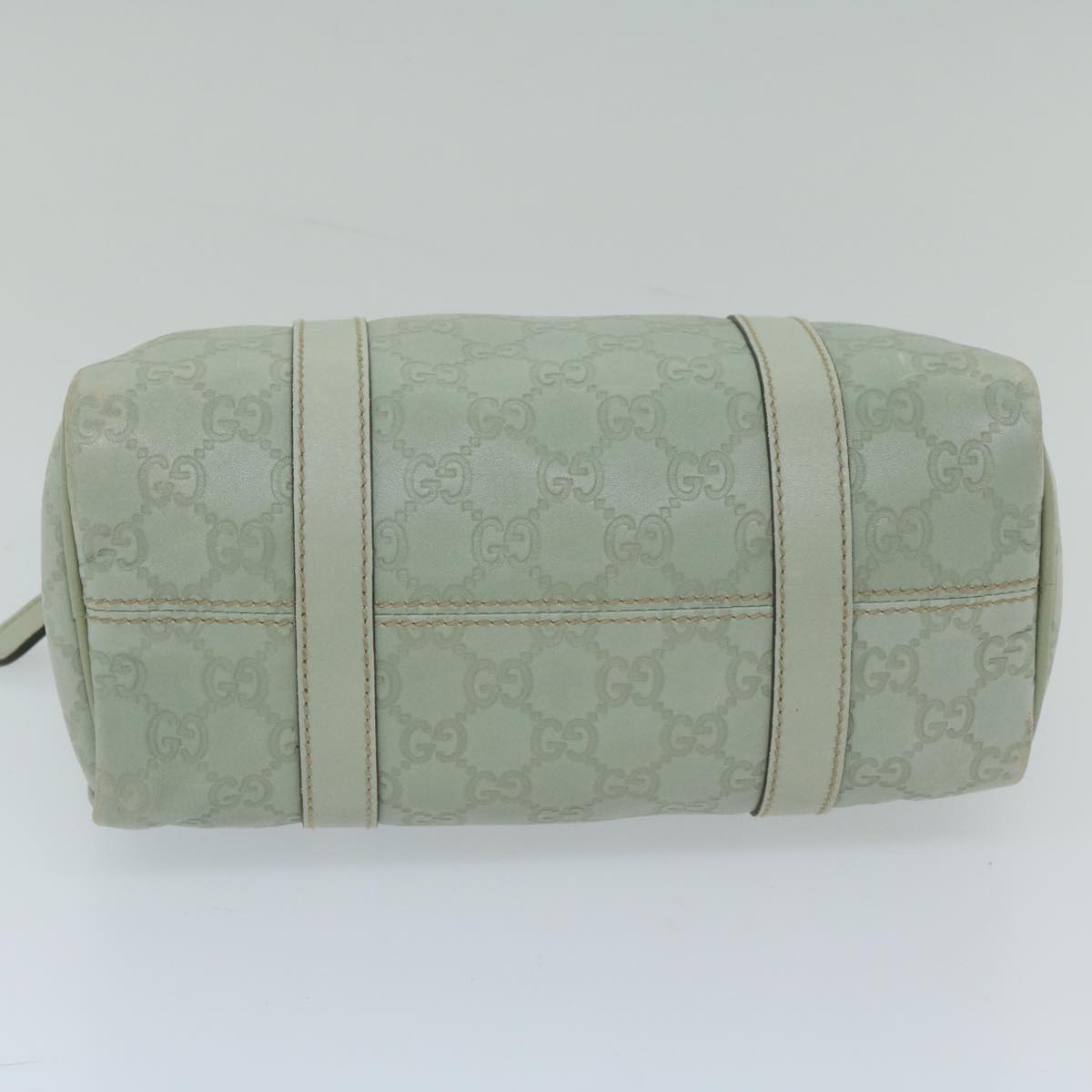 GUCCI GG Canvas Guccissima mini Boston Bag Green 193604 am5240