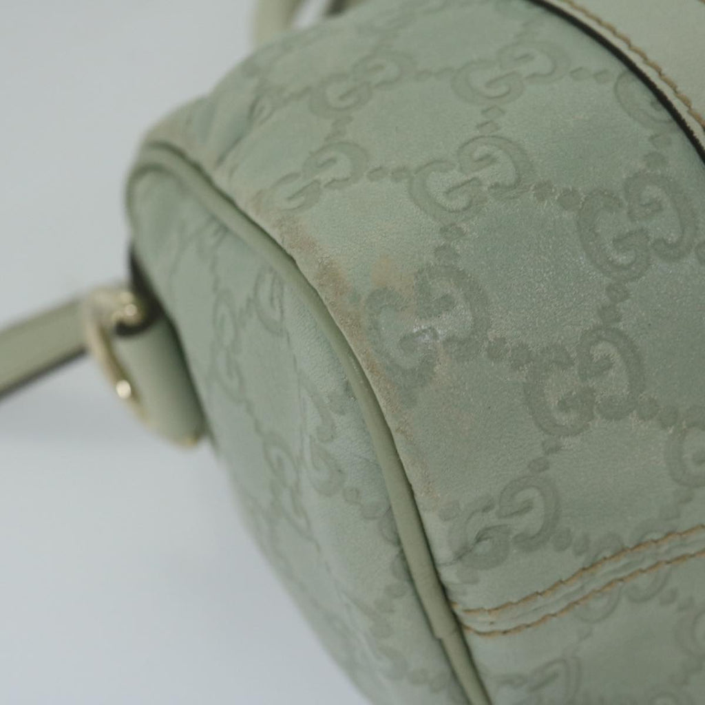 GUCCI GG Canvas Guccissima mini Boston Bag Green 193604 am5240