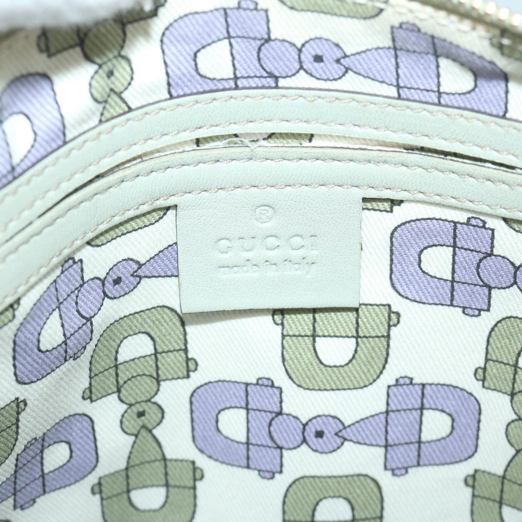 GUCCI GG Canvas Guccissima mini Boston Bag Green 193604 am5240
