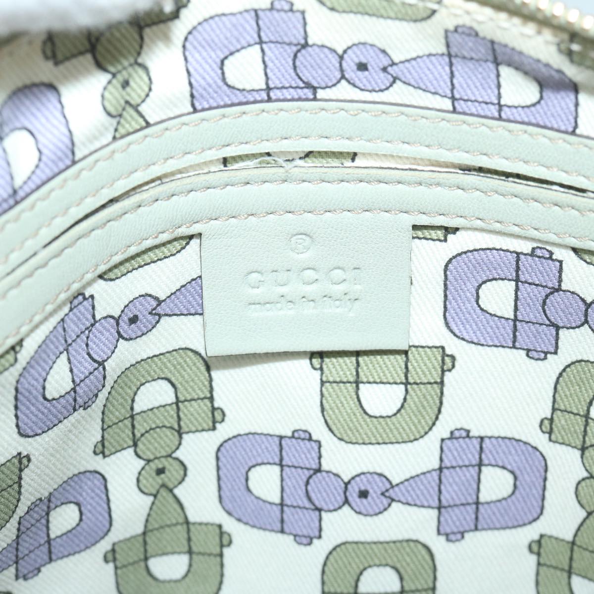 GUCCI GG Canvas Guccissima mini Boston Bag Green 193604 am5240