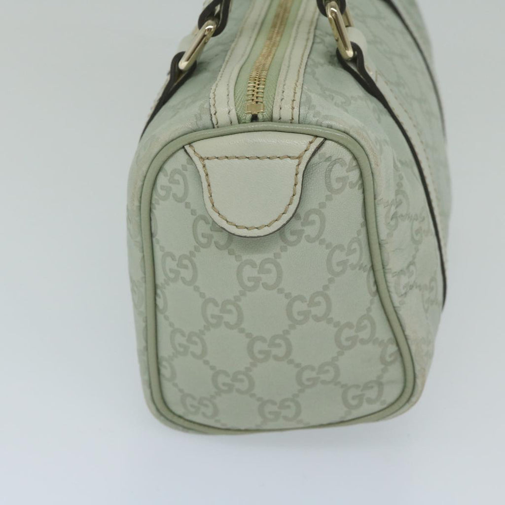 GUCCI GG Canvas Guccissima mini Boston Bag Green 193604 am5240