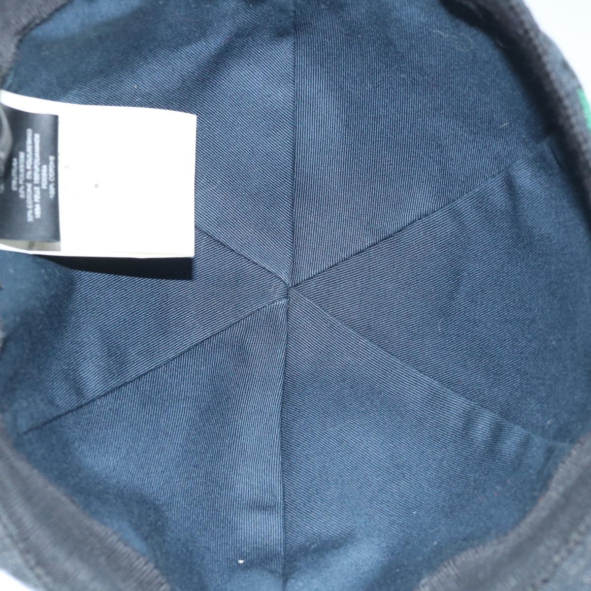 GUCCI GG Canvas Web Sherry Line Cap M Size Black Red Green 200043 am5246