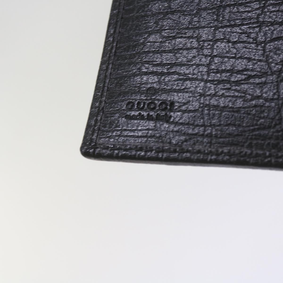 GUCCI GG Canvas Web Sherry Line Day Planner Cover Black Red Green am5263