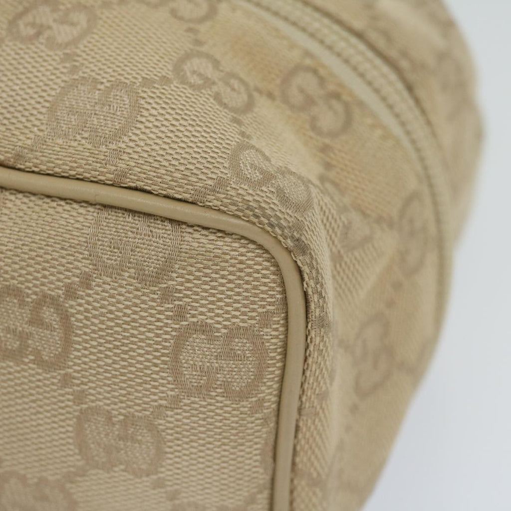 GUCCI GG Canvas Purse Pouch Beige 039 1053 am5271