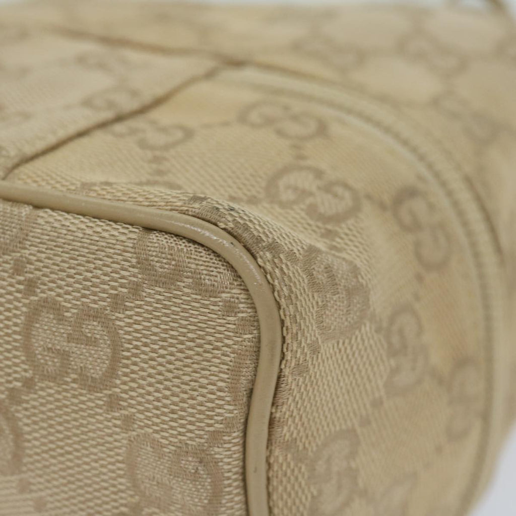 GUCCI GG Canvas Purse Pouch Beige 039 1053 am5271