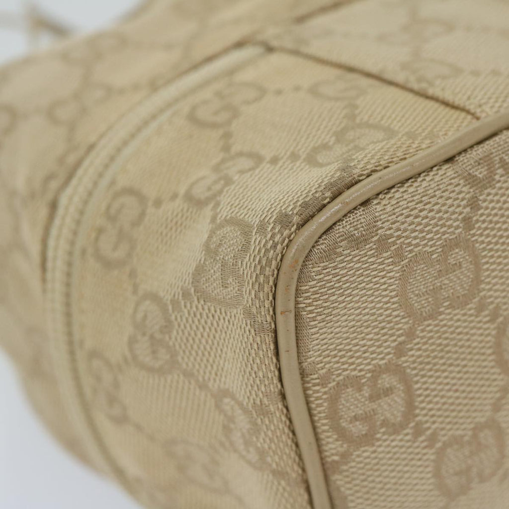 GUCCI GG Canvas Purse Pouch Beige 039 1053 am5271