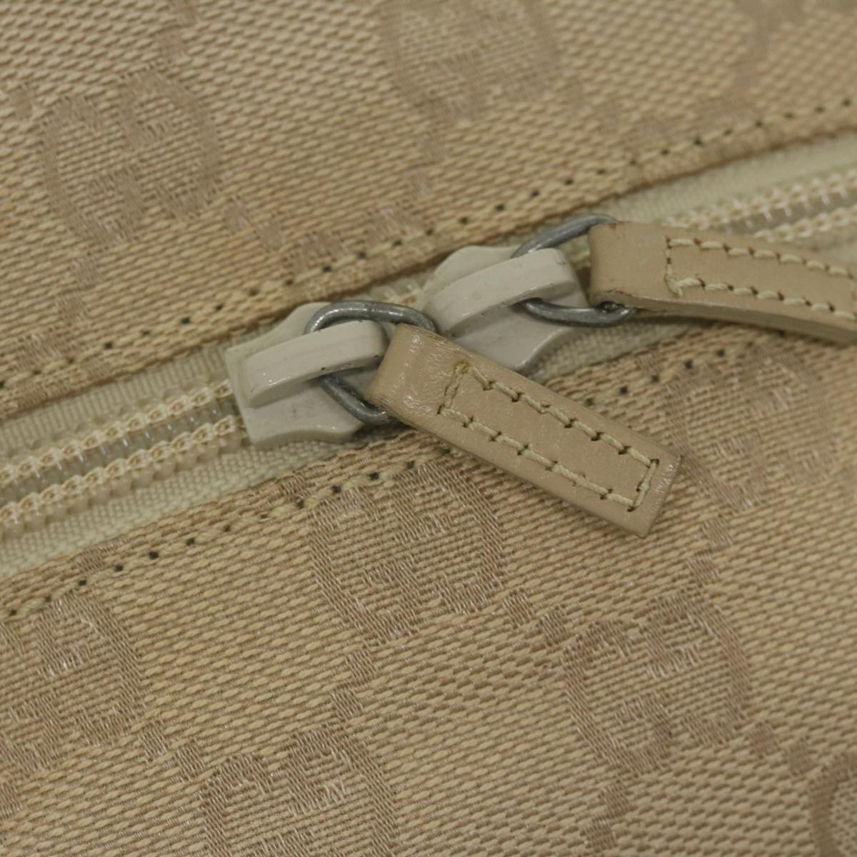 GUCCI GG Canvas Purse Pouch Beige 039 1053 am5271