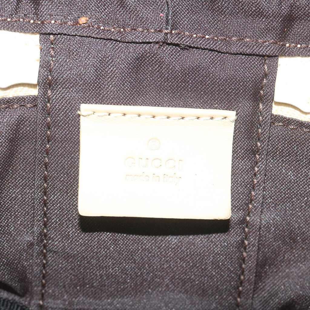 GUCCI GG Canvas Purse Pouch Beige 039 1053 am5271