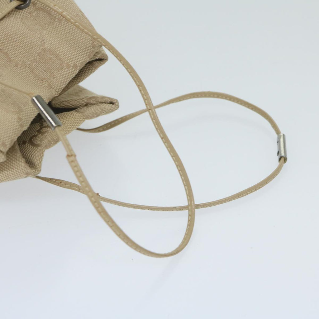 GUCCI GG Canvas Purse Pouch Beige 039 1053 am5271