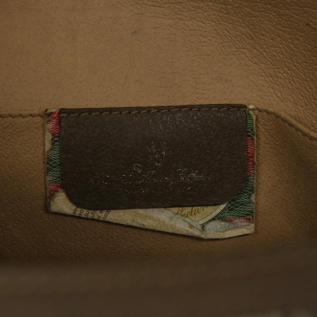 GUCCI GG Supreme Web Sherry Line Clutch Bag Beige Red 89 01 030 am5314