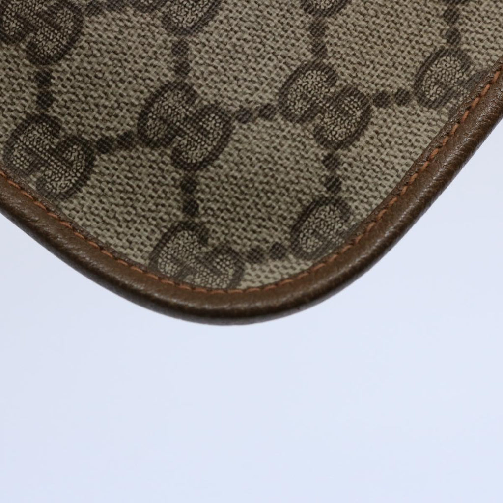 GUCCI GG Supreme Web Sherry Line Pouch Beige Red Green 89 01 021 am5317