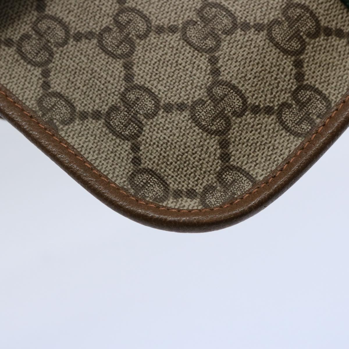 GUCCI GG Supreme Web Sherry Line Pouch Beige Red Green 89 01 021 am5317