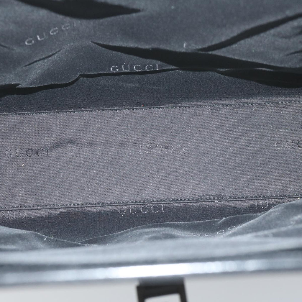 GUCCI GG Canvas Jackie Tote Bag Black 002 1064 am5349