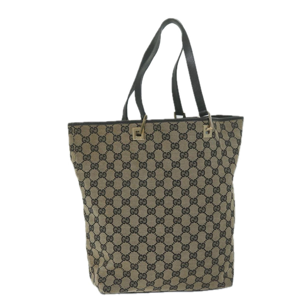 GUCCI GG Canvas Tote Bag Beige 002 1098 am5393