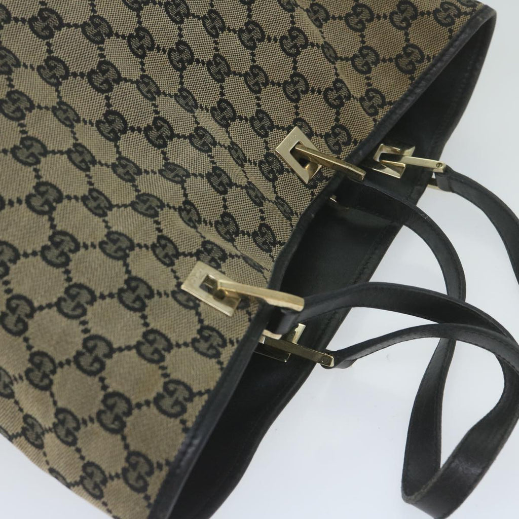 GUCCI GG Canvas Tote Bag Beige 002 1098 am5393