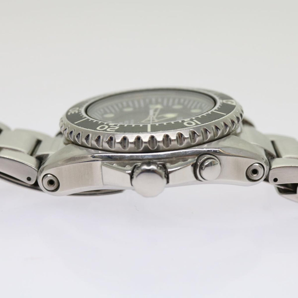 SEIKO Divers Kinetic Watches Metal Silver Auth am5567
