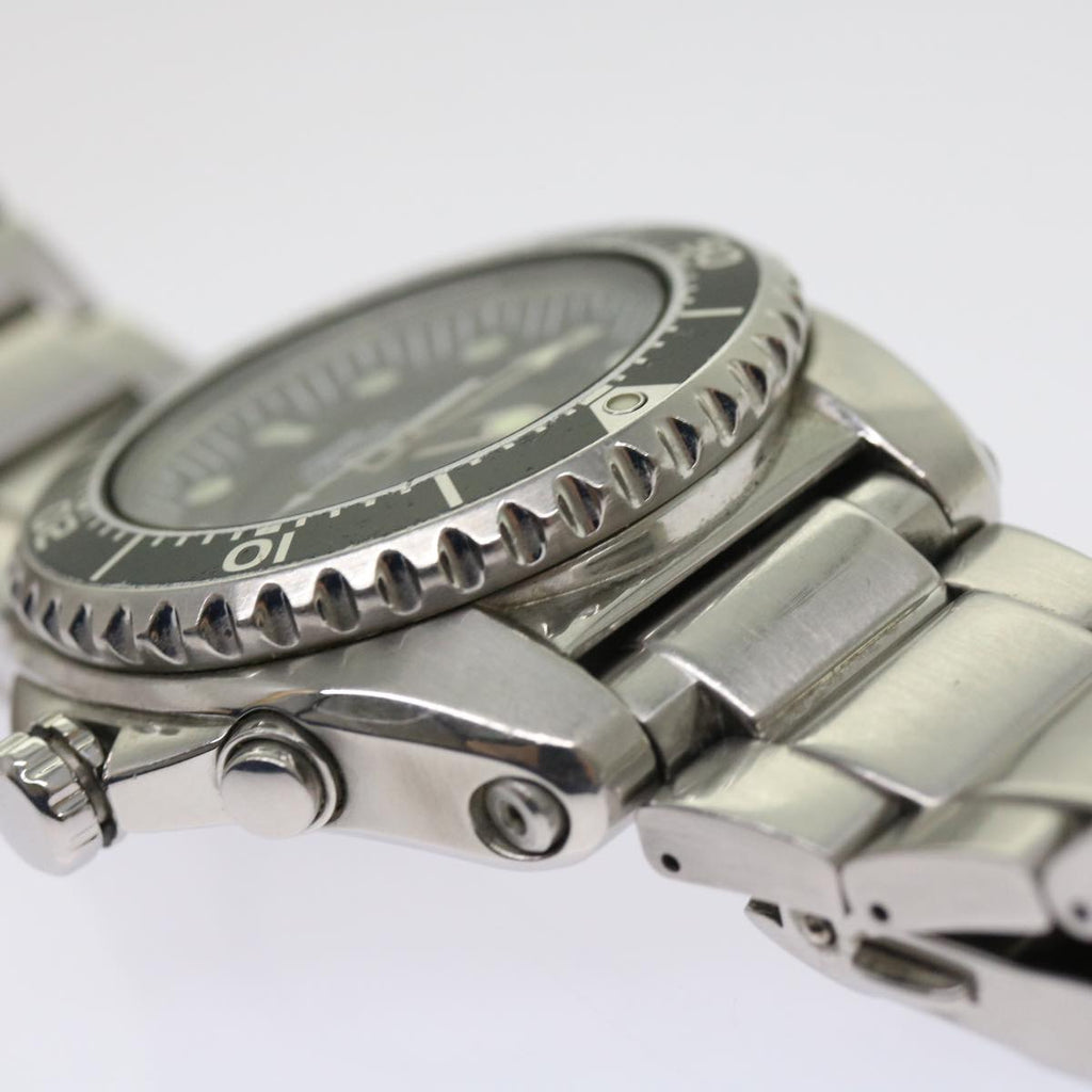 SEIKO Divers Kinetic Watches Metal Silver Auth am5567
