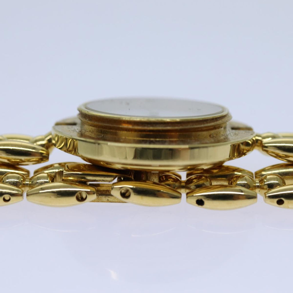 GUCCI Bezel 6 Metallic Color Watches Gold Silver Multicolor Auth am5958
