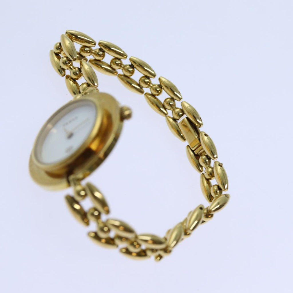 GUCCI Bezel 6 Metallic Color Watches Gold Silver Multicolor Auth am5958
