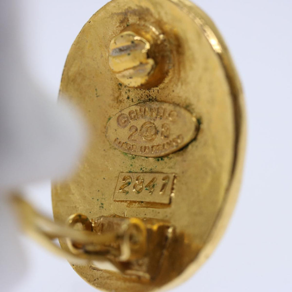 CHANEL Earring Gold CC am5967