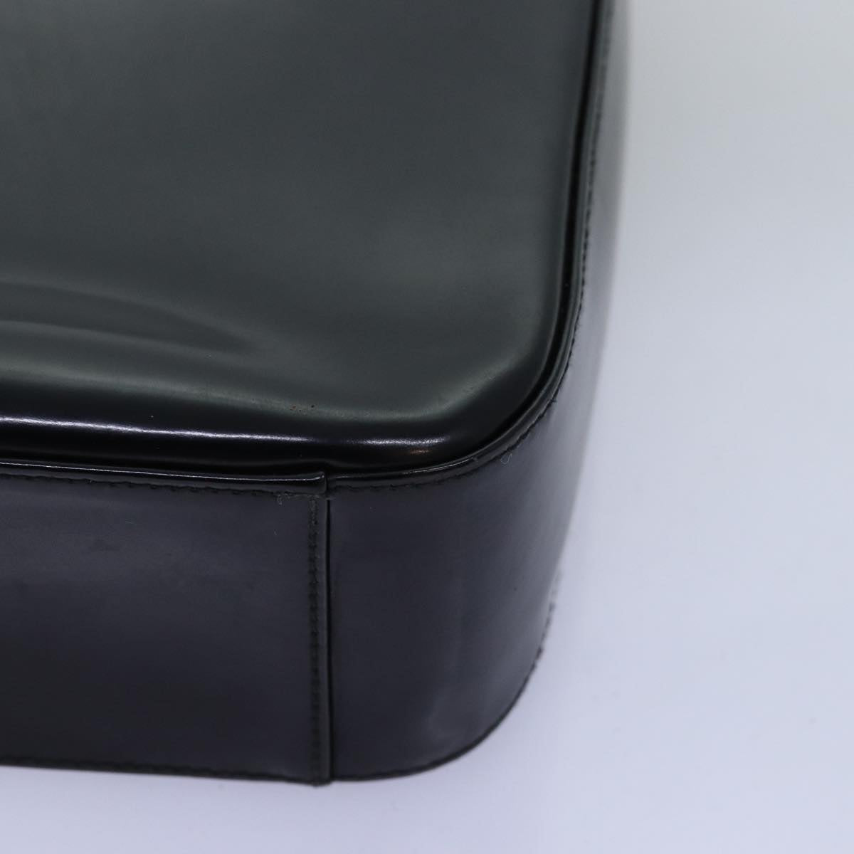 GUCCI Shoulder Bag Enamel Black 000 1186 0506 am6143