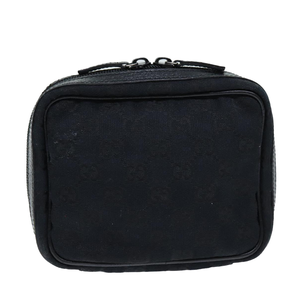 GUCCI GG Canvas Pouch Black 153129 am6148